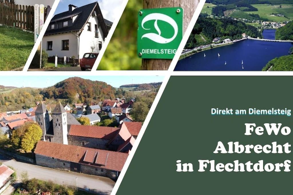 Fewo Albrecht Direkt Am Diemelsteig Diemelsee Exterior foto